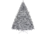 8 FT Pre-lit Artificial Christmas Tree, Hinged Xmas Pine Tree with 1350 Branch Tips, 500 Lights and 09538432