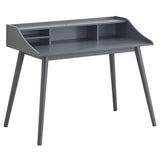 Grey 4-Compartment Writing Desk B062P153653