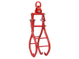 4 Claw Timber Log Lifting Logging Tongs Grabber Tong 28" W46537381