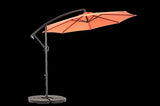 14.8 Ft Double Sided Outdoor Umbrella Rectangular Large with Crank W640P234538