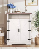 6-Tier Shoe Storage Cabinet, Farmhouse Shoe Rack Organizer Cabinet with Adjustable Shelf & 2-Tier W3151P264510