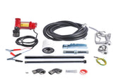 High Flow 10GPM 12V Fuel Transfer Pump Cast Iron with Hose & Manual Nozzle Kit for Gasoline Diesel 30185985