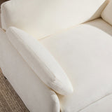 50*43" Oversized Chenille Single Sofa Chair,Wide and Deep Seat Accent Chair,Modern N723P235042A