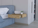 Macadamia Wall-Mounted Floating Nightstand B062P175154