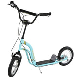 12-inch children's scooter with adjustable height. - Blue 20688075