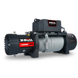 ZUN X-BULL Electric Winch 13000 LBS Steel Cable Wireless Remote Crystal Film W121843560