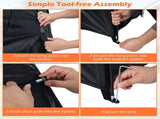 83"48"67" Outdoor Bike Storage Tent Shed Waterproof Bicycle Cover for 2 Bikes 50083444