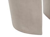 Outdoor MGO Round with U-Shape Side Table, Light Grey N773P369074E