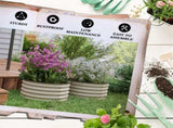 Set of 2 Raised Garden Beds Metal Planter Box Kit with Safety Edging, Easy-to-Assemble Stock Tank 88327592