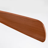 Hot sales 42 Inch Black Ceiling Fan with Lights Flush Mount Ceiling Fan with Remote Control, ABS W2991P338640