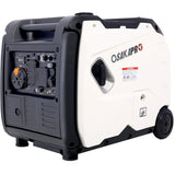 Super quiet Inverter Generator 4500w portable generator electric start, foldable handle with W46560431