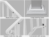 Handrails for Outdoor Steps, Iron Handrail Fits 1 Step, Transitional Handrail with 17488351
