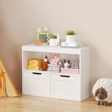 Book Organizer, toy Storage Cabinet Organizer, White 10467721