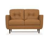 Radwan Camel Leather Loveseat B2726P496933