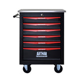 6 Drawers Multifunctional Tool Cart with Wheels,Metal Rolling Tool Cart Storage for Garage Workshop W1102P245253