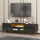 ZUN TV stand,TV Cabinet,entertainment center,TV console,media console,with LED remote control lights,UV W679126301