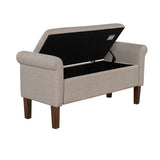 Upholstered Storage Bench B035P265917