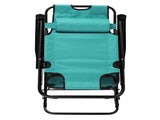 Portable Dual Purposes Extendable Folding Reclining Chair Green 93410605