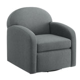 Edie Grey Swivel Chair B050P322599