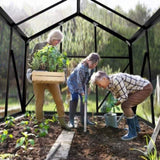 6x10 Hybrid Polycarbonate Greenhouse black 21321105