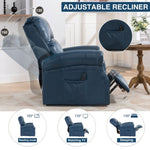 ZUN Lehboson Lift Recliner Chair, Electric Power Lift Recliner Chair for Elderly With Eight Points W1731112642