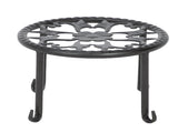 4 Round Ironwork Plant Racks With 4-1 Black Paint Prints 62508492