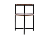 Small Coffee Tables 2-tier Modern Sofa Side Table with Wood Storage Shelf Living Room End Tables 48074835