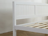 FCH Queen Pine Single-Layer Core Vertical Stripe Full-Board Curved Headboard With The Same Bed Tail 83746099
