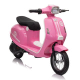 24V 250W Powerful Electric Scooter W/12" Air-Filled Tires,Hand Accelerator & Brake,Dual Rear W1578P297858