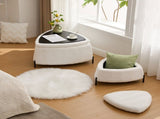 29.9"Wide 2 - Piece Upholstered Storage Ottoman Set Footrest Shoe Changing Stool with Metal W3098P296975