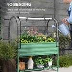 ZUN Garden Bed、 Galvanized Planter 74145925