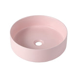 Ceramic Circular Vessel Bathroom Sink Art Sink W99977119