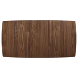 Natural Walnut Rectangular Dining Table B062P145455