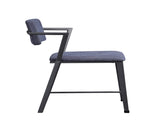 Cargo Gray Fabric & Gunmetal Finish Counter Height Chair B2726P448752