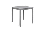 Wooden Dining Square Table, Kitchen Table for Small Space, 4 Person Counter Height Table, Gray,
ONLY W1998126370