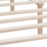 Velvet Button Tufted-Upholstered Bed with Wings Design - Strong Wood Slat Support - Easy Assembly W2297141187