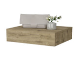 Vienna Floating Nightstand, Sleek Wall-Mounted Design with Spacious Drawer Storage B128P176114
