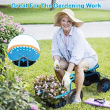 Rolling Garden Work Seat with Wheels, Gardening Stool for Planting, Garden Scooter with 360 Degree 29689939