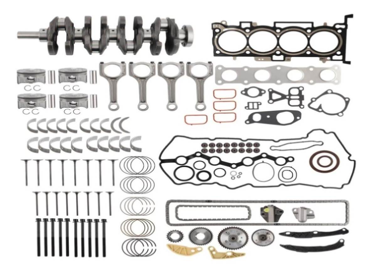 Timing Rod G4KH 2.0T Engine Rebuild Kit - Crankshaft & Rods & Timing Kit Fit For ...