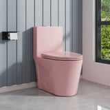 1.1/1.60 GPF Dual-Flush One Piece Toilet, Water-Saving Elongated Comfort Height Floor Mounted, W3192P277861