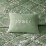 Twin/Twin XL Velvet Comforter Set with Throw Pillow B035P203257