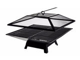 Modernisation Square BBQ Grill Outdoor Heater Garden Outdoor Fireplace Portable Fire Pit Contracted 86800110