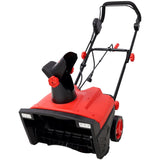 20inch Corded Electric Snow Thrower with LED,120V/60HZ,15 Amp Motor,30FT Throwing Distance W465P311044
