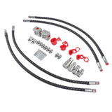 2 Three Way Diverter Valves Fit for 1-2 Ton Mini Excavator w/ Quick Connects Alloy 39454207