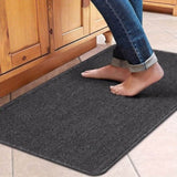 2pc Kitchen Rug 31.5X17.3In, Kitchen Mats Non Skid Washable, for Kitchen Sink Side Mats, Aisle Rugs, 07102442