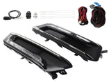 Pair LED Bumper Fog Lights W/Wiring & Switch Kits fit for Chevy Impala 2014-2020 27778093
