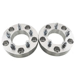 ZUN 2pcs Professional Hub Centric Wheel Adapters for Ford F-100/E-100/Bronco/E-150/F-150 Silver 67380274