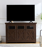 Farmhouse Sideboard Buffet with Storage with 3 Doors, Kitchen Storage, Coffee Bar W1758P210367