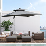 ZUN Outdoor beach umbrella/ Cantilever Umbrella （Prohibited by WalMart） 64502312