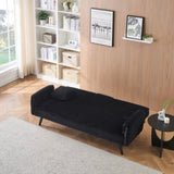 Minimalist style, straight-line corduroy sofa suitable for sitting and lying in the living room and W1658P251975